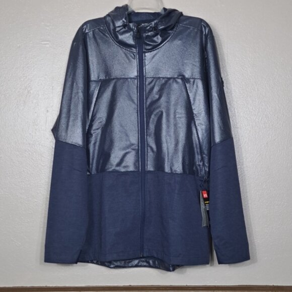 Under Armour Men's Unstoppable Storm Blue Shell  Jacket Size XL NWT - Picture 4 of 12